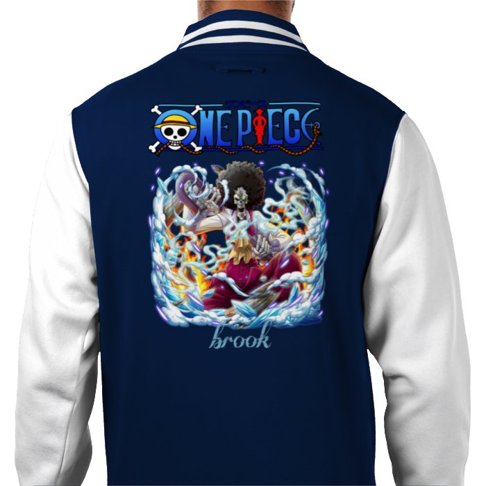 One Piece - Brook Hancock Portrait Varsity Jacket