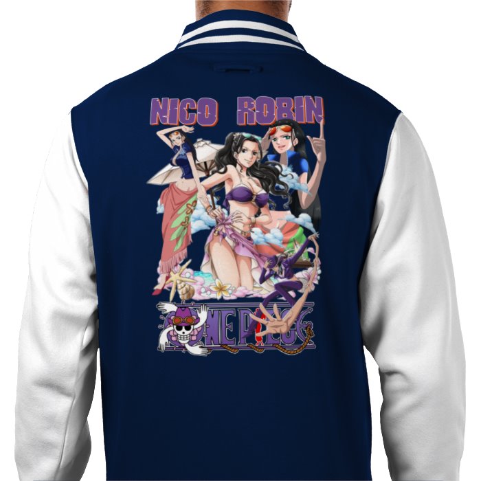 One Piece - Nico Robin Theme 2 Varsity Jacket