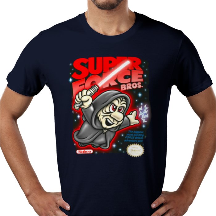 Star Wars x Super Mario Bro's - Super Force Bros T-shirt
