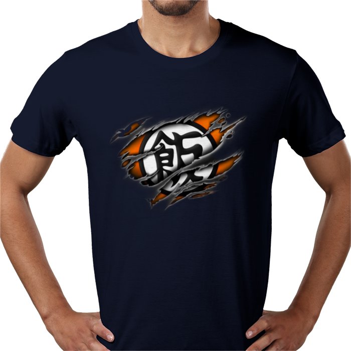 Dragonball Z - Ripped Logo T-shirt