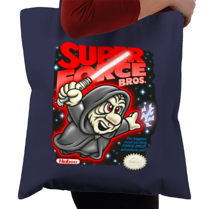 Super Mario Bro's & Star Wars - Super Force Bros Tote Bag