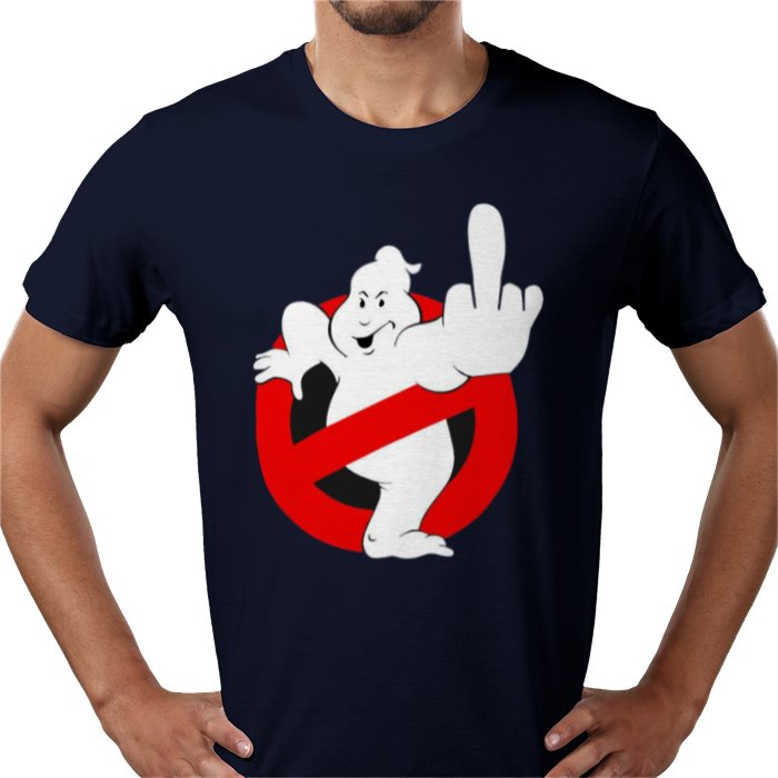 Ghostbusters - Rude Logo T-shirt