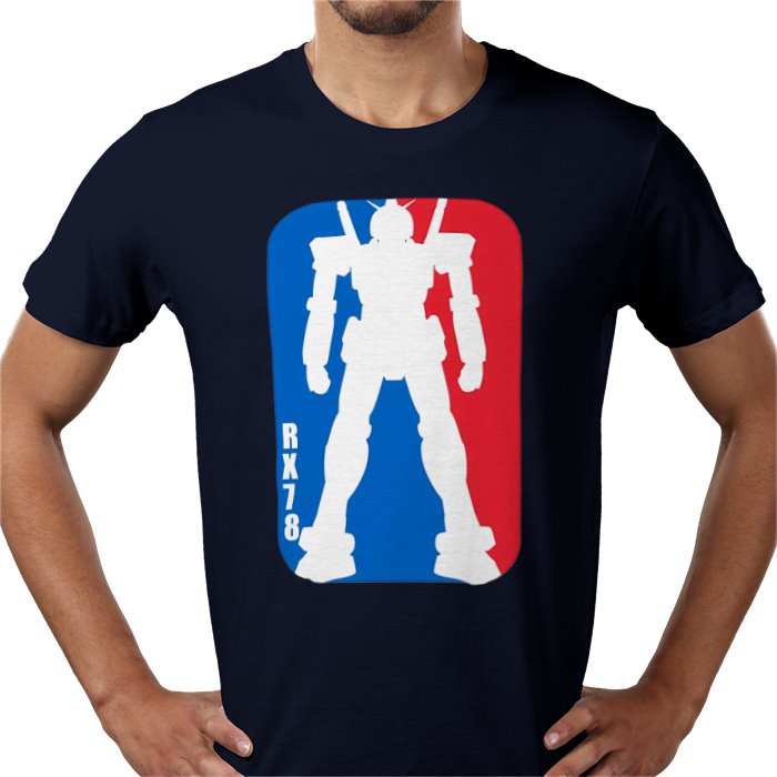 Gundam Wing - RX 78 NBA Style T-Shirt
