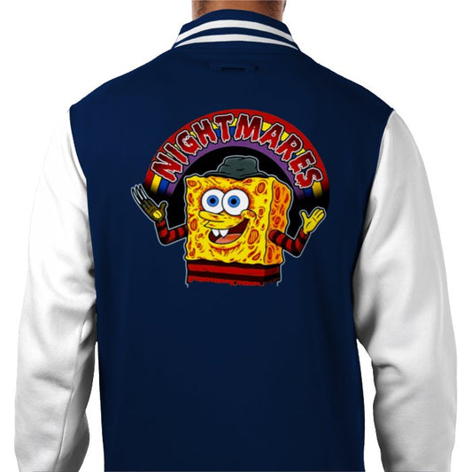 SpongeBob SquarePants x A Nightmare On Elm Street - Nightmares Varsity Jacket