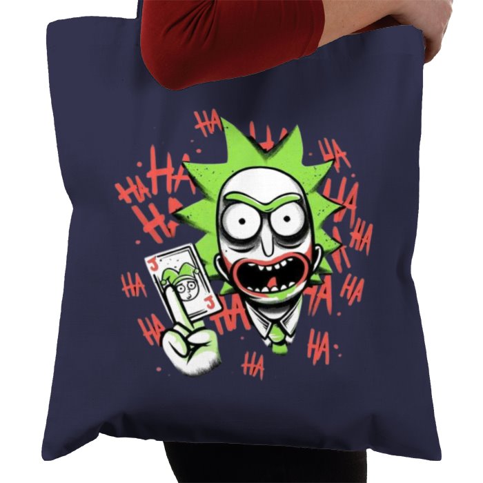 Rick & Morty x Batman - Joker Rick Tote Bag