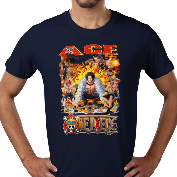 One Piece - Ace Theme 3 T-Shirt