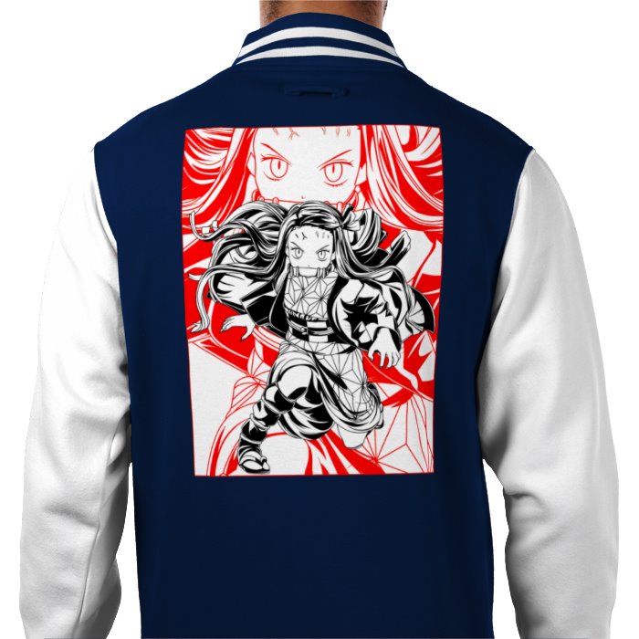 Demon Slayer - Nezuko Theme 1 Varsity Jacket