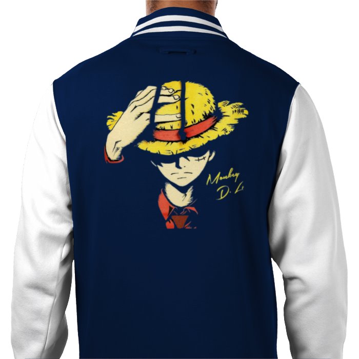 One Piece - Luffy Theme 7 Varsity Jacket