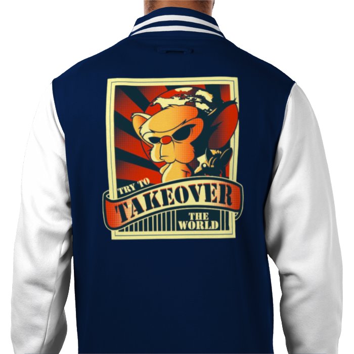 Pinky & The Brain - Takeover Varsity Jacket