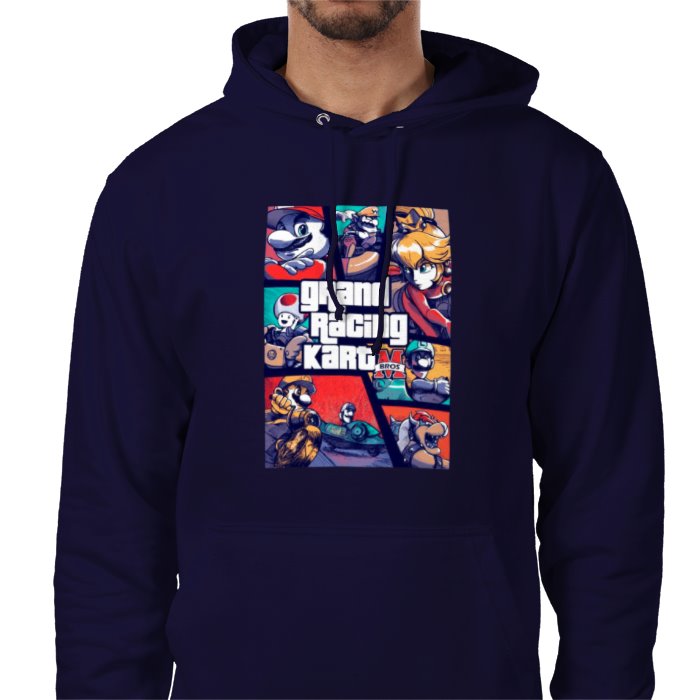 Mario Kart & Grand Theft Auto - Grand Racing Kart Value Hoodie