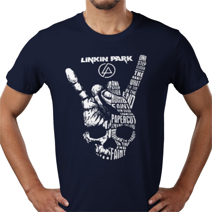 Linkin Park - Skull Hand T-Shirt