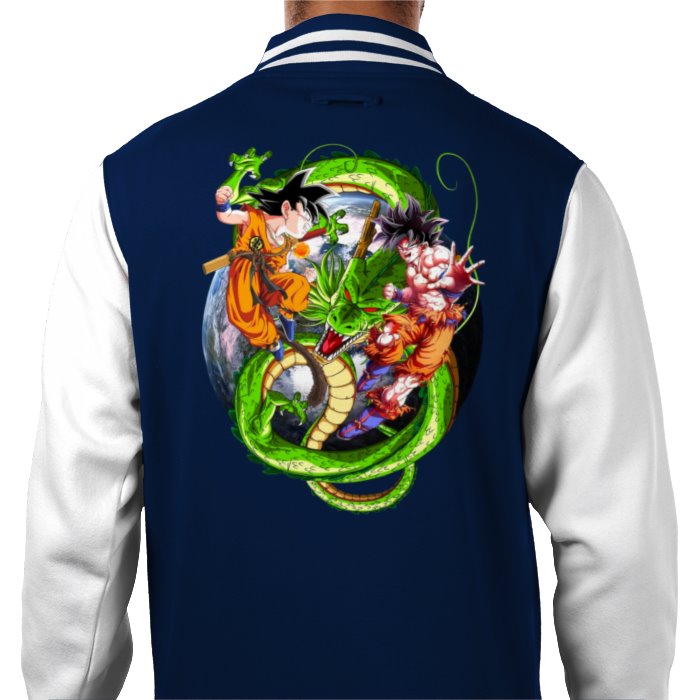 Dragon Ball Z - Saiyan Theme 2 Varsity Jacket