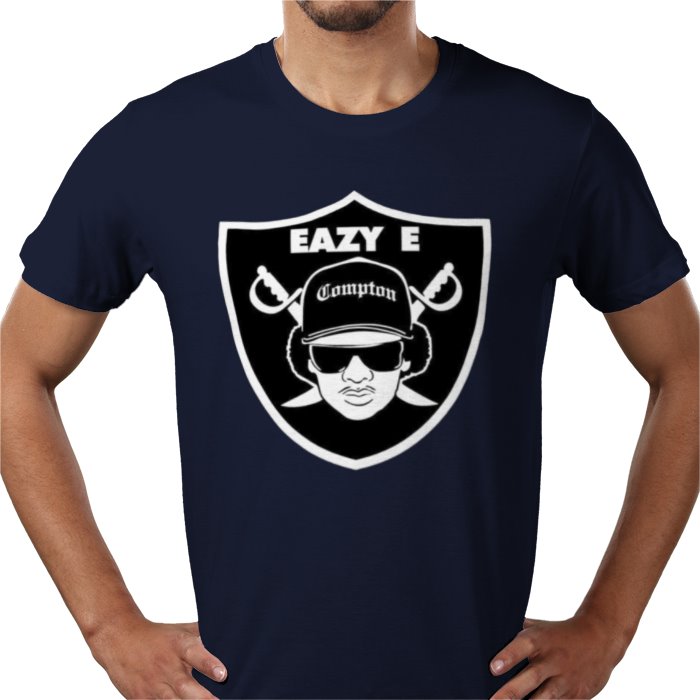 Eazy E - Raiders Badge T-Shirt