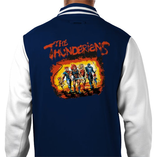 Thundercats x The Warriors - The Thundarians Varsity Jacket