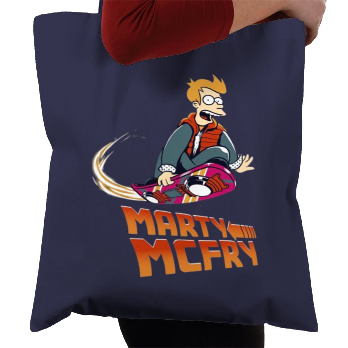 Futurama x Back To The Future - Marty McFry Tote Bag