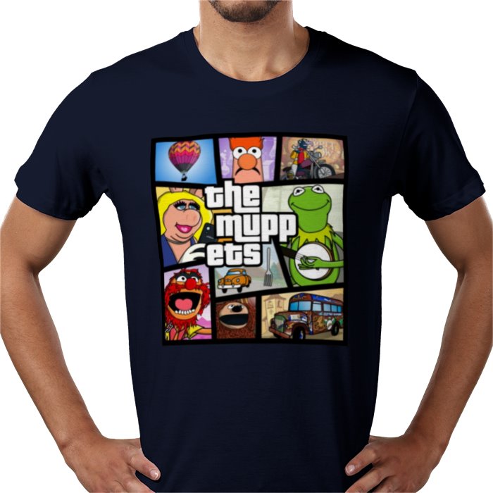 The Muppets & Grand Theft Auto - Grand Theft Auto Style T-shirt