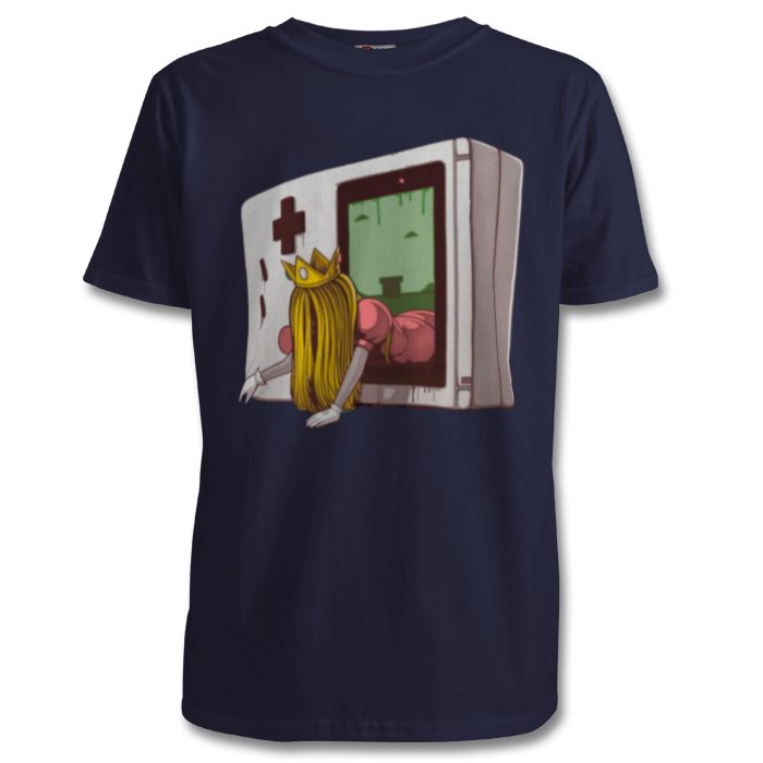 Nintendo Game Boy & Super Mario Bro's & The Ring - Princess Samara T-shirt