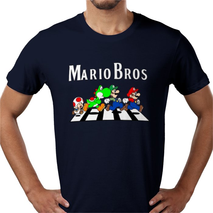 Super Mario Bros x The Beatles — Abbey Road Bros T-Shirt