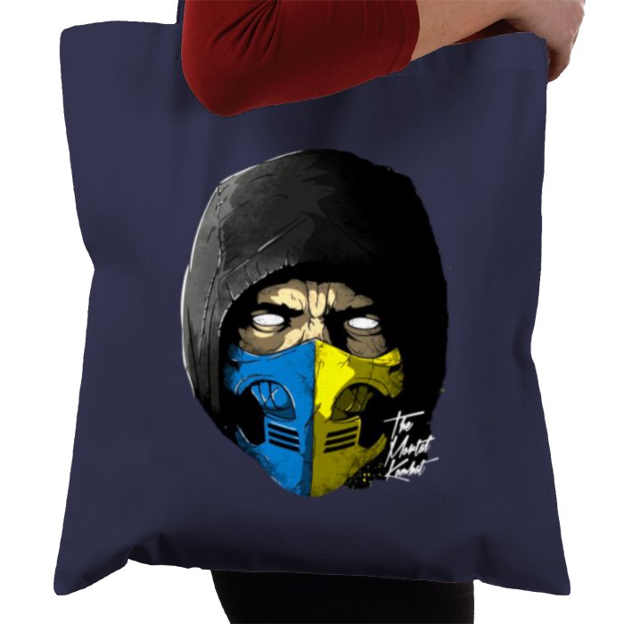 Mortal Kombat - 2 Faces Tote Bag