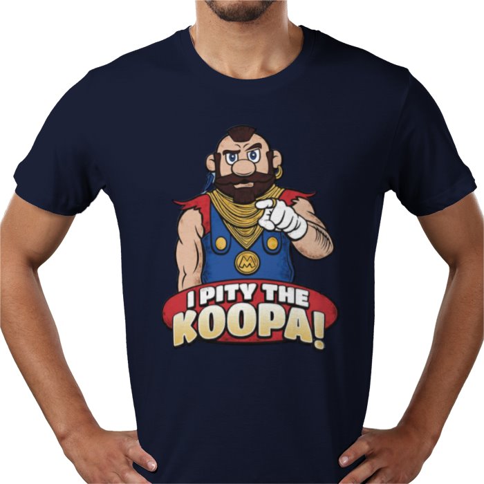 Super Mario x The A Team - I Pity The Koopa T-shirt