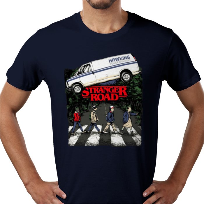 Stranger Things x Abby Road - Stranger Road T-shirt