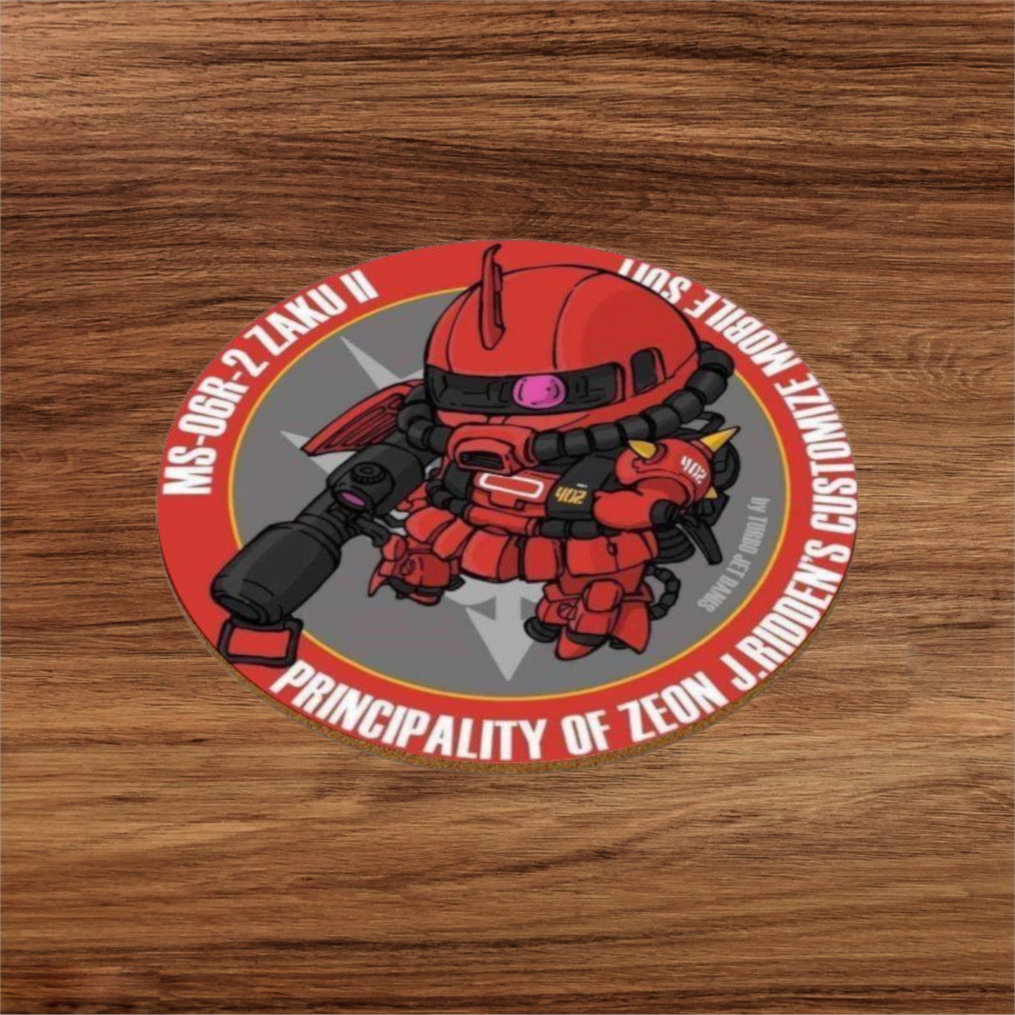 Gundam Wing No.4 Round Coasters