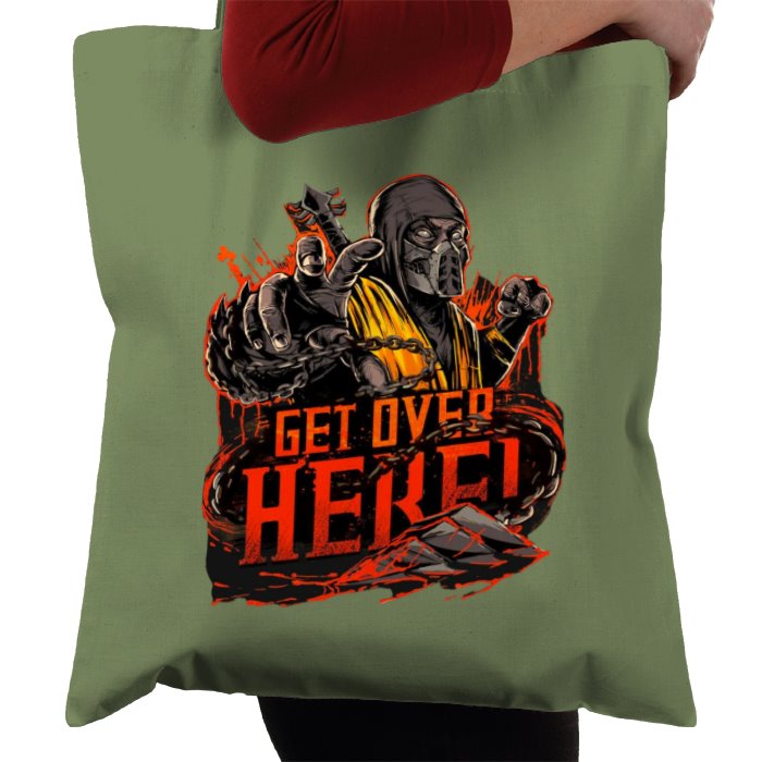 Mortal Kombat - Get Over Here Tote Bag