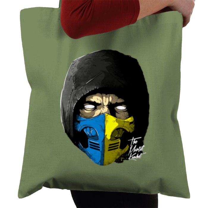 Mortal Kombat - 2 Faces Tote Bag