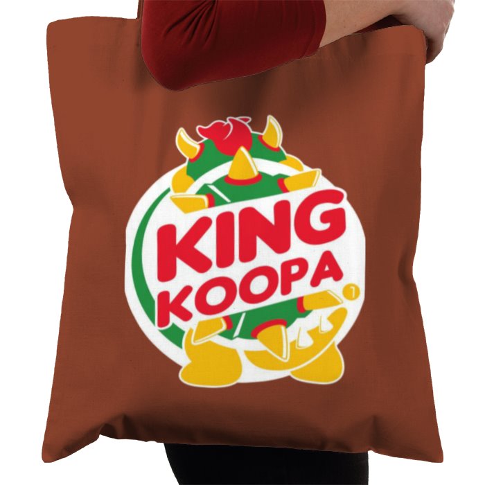 Super Mario Bro's & Burger King - King Koopa Tote Bag