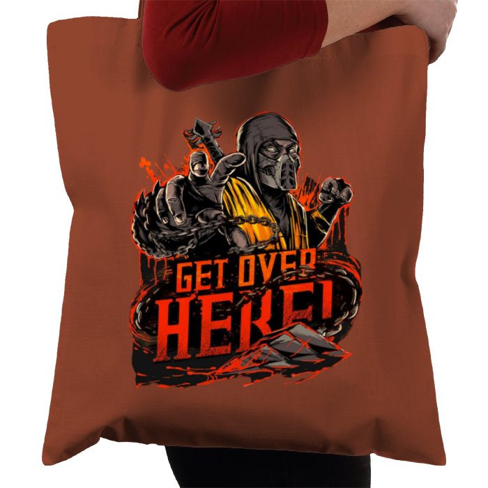 Mortal Kombat - Get Over Here Tote Bag