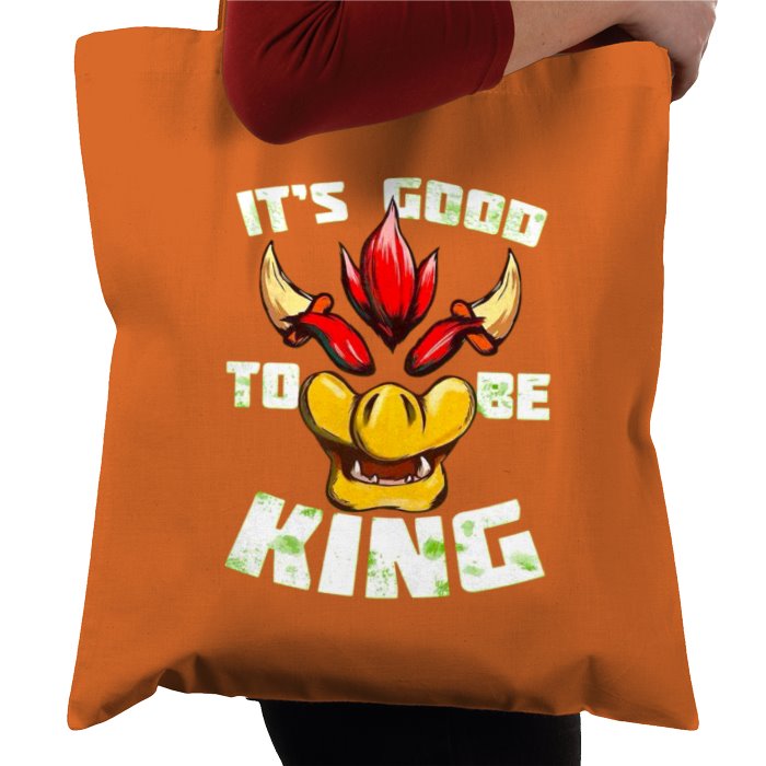 Super Mario Bro's - Its Good To Be King Tote Bag