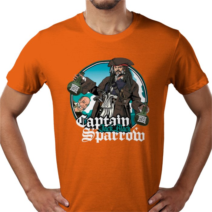 Jack Black x Pirates Of The Caribbean — Captain Jack Black Sparrow T-Shirt