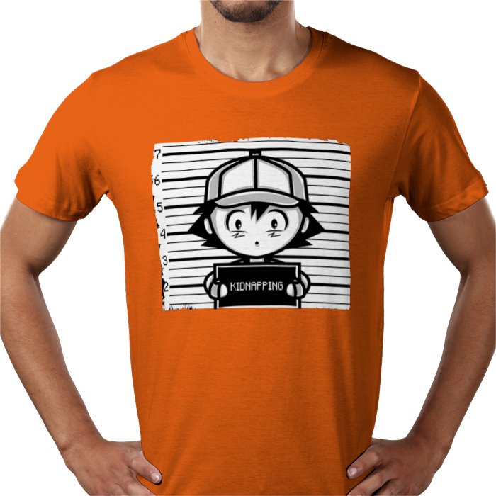 Pokémon — Ash's Mugshot T-Shirt