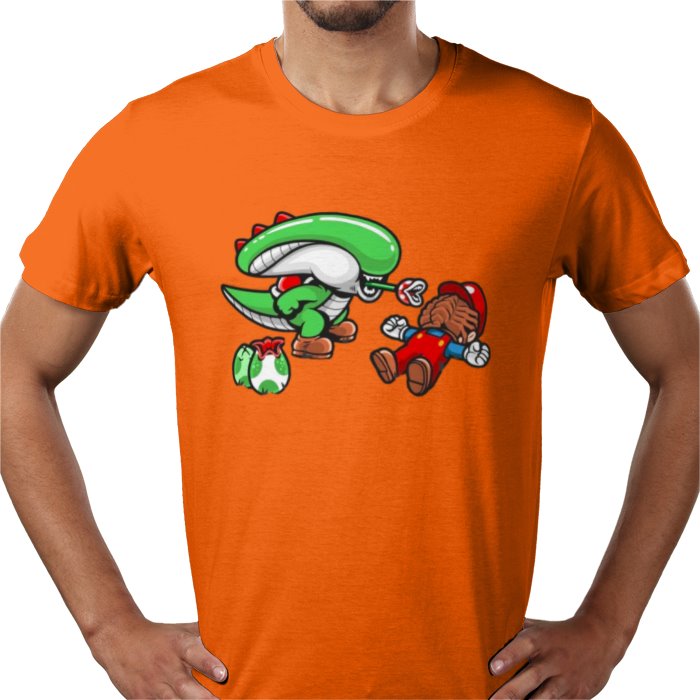Super Mario Bro's & Alien - Xenomorph Bro's T-shirt