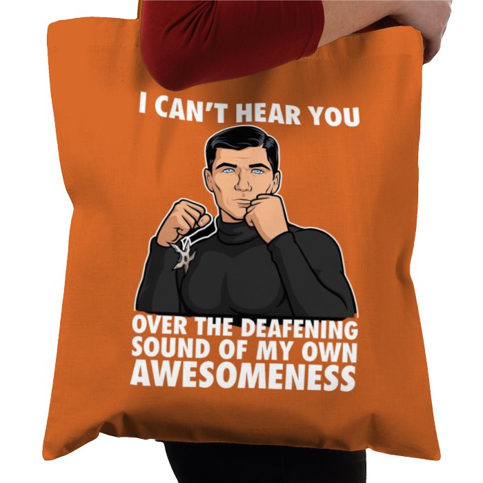 Archer - I Cant Hear You Tote Bag