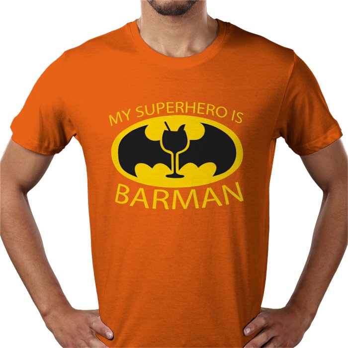 My Superhero Is Barman T-shirt