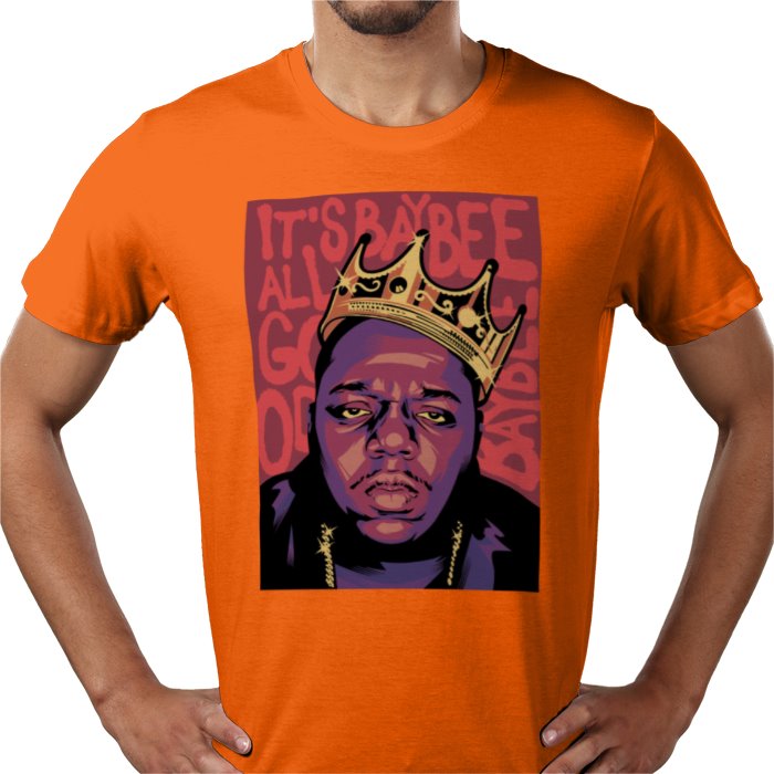 Biggie - King Crowned Art Style T-Shirt