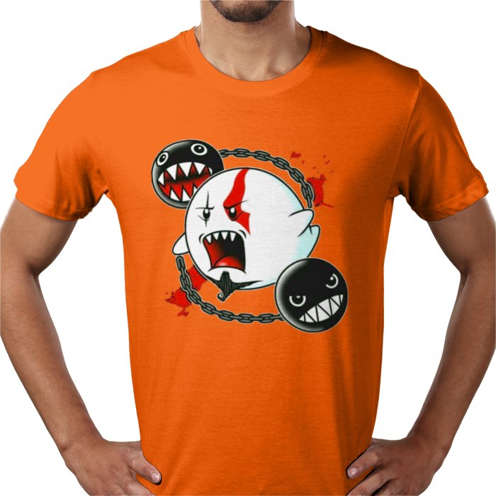 Super Mario x God Of War - Ghost Of War T-Shirt