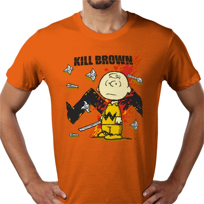 Peanuts x Kill Bill — Kill Brown T-Shirt