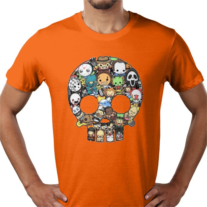 Horror Skull Montage T Shirt