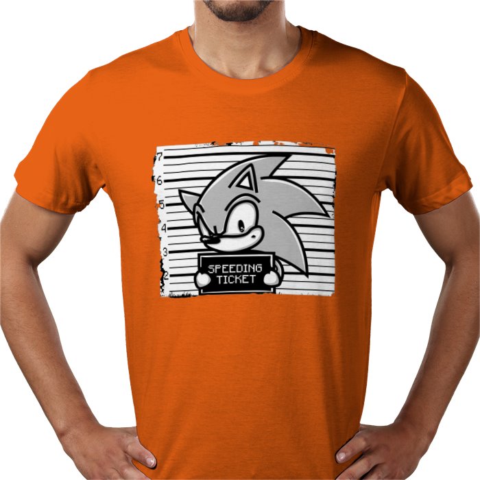 Sonic The Hedgehog — Speeding Charges T-Shirt