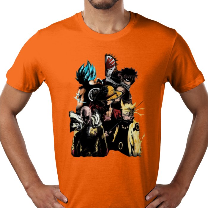 Anime - Heroes Crossover T-shirt