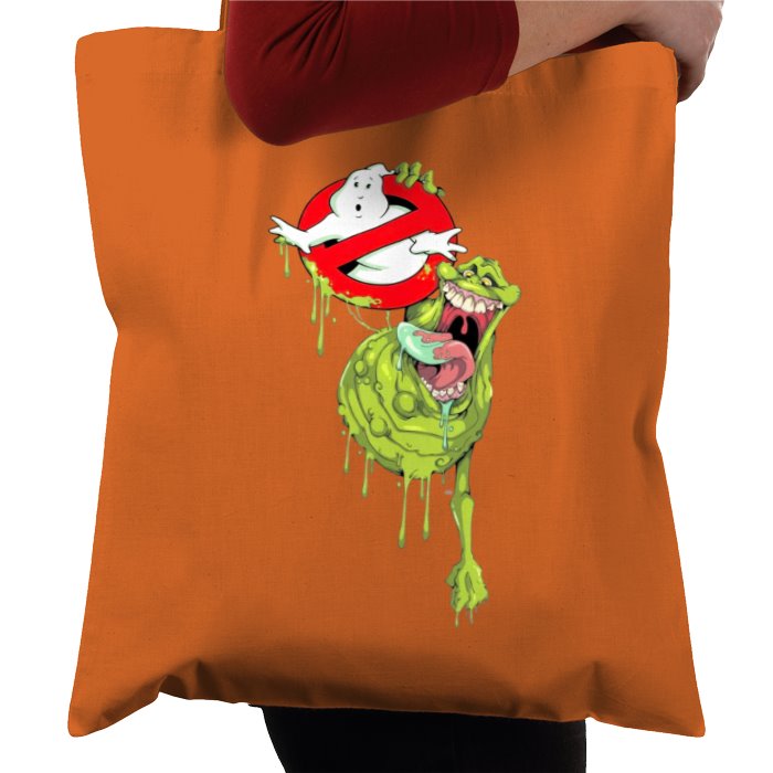 Ghostbusters - Slimer Logo Tote Bag