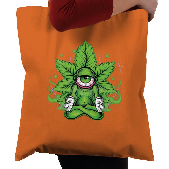 Cannabis Eye Tote Bag