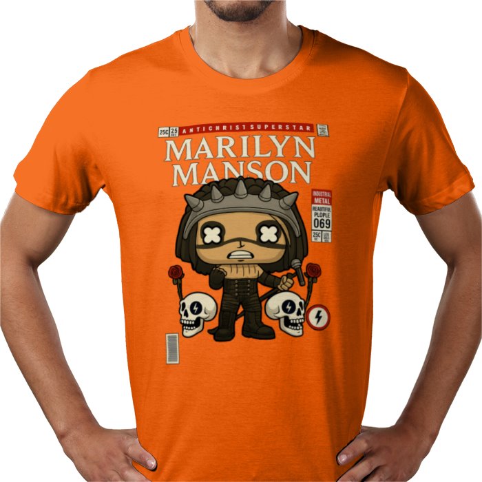 Marylin Manson - Chibi Marylin T-Shirt