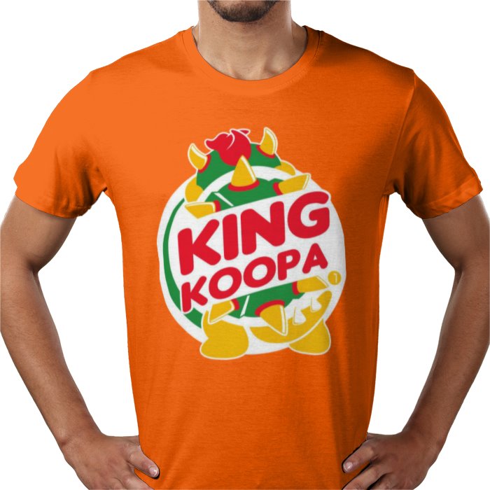 Super Mario Bro's & Burger King - King Koopa T-shirt