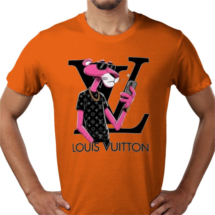 Pink Panther x Louis Vuitton Parody T-Shirt