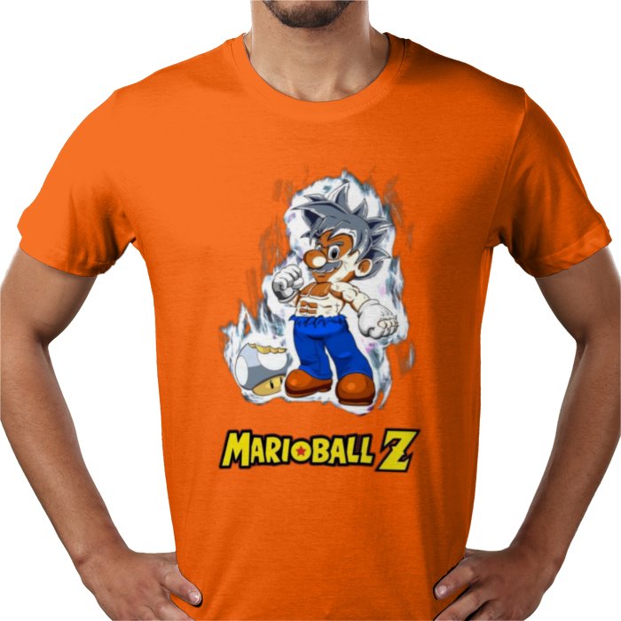 Super Mario x Dragonball Z - Ultra Instinct Mario T-shirt