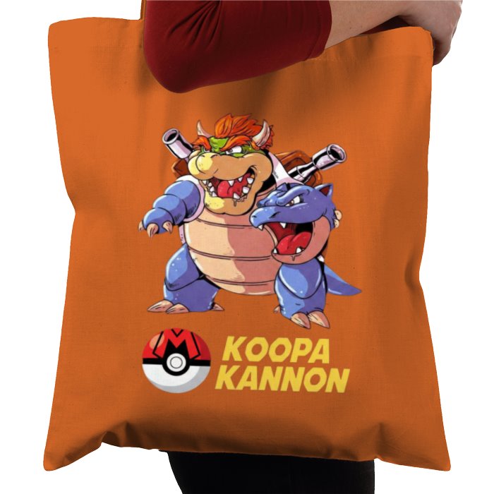 Super Mario Bro's x Pokémon - Koopa Kannon Tote Bag
