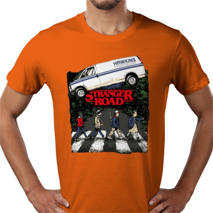 Stranger Things x Abby Road - Stranger Road T-shirt